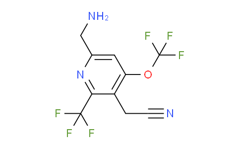 AM147411 | 1804440-83-2 | 6-(Aminomethyl)-4-(trifluoromethoxy)-2-(trifluoromethyl)pyridine-3-acetonitrile