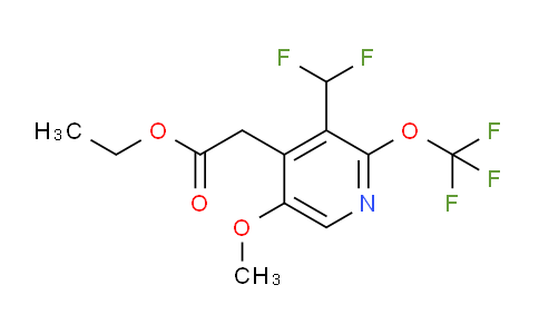 AM147412 | 1806159-94-3 | Ethyl 3-(difluoromethyl)-5-methoxy-2-(trifluoromethoxy)pyridine-4-acetate