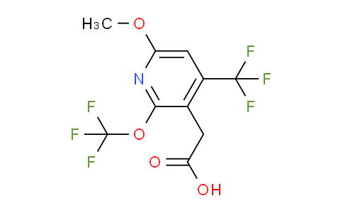 AM147413 | 1806173-50-1 | 6-Methoxy-2-(trifluoromethoxy)-4-(trifluoromethyl)pyridine-3-acetic acid
