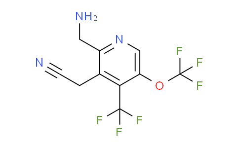AM147414 | 1805225-52-8 | 2-(Aminomethyl)-5-(trifluoromethoxy)-4-(trifluoromethyl)pyridine-3-acetonitrile