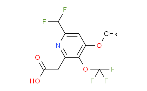 AM147415 | 1805009-25-9 | 6-(Difluoromethyl)-4-methoxy-3-(trifluoromethoxy)pyridine-2-acetic acid
