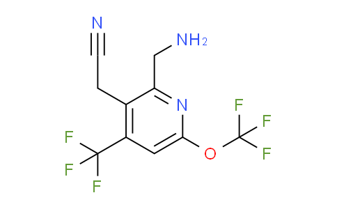 AM147416 | 1806065-21-3 | 2-(Aminomethyl)-6-(trifluoromethoxy)-4-(trifluoromethyl)pyridine-3-acetonitrile