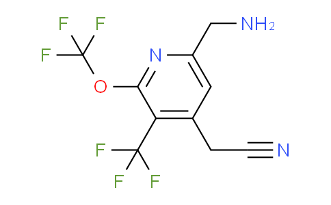 AM147417 | 1804440-89-8 | 6-(Aminomethyl)-2-(trifluoromethoxy)-3-(trifluoromethyl)pyridine-4-acetonitrile