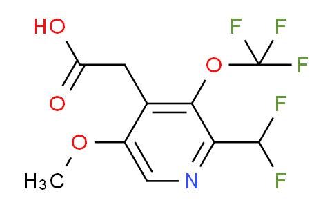 AM147418 | 1806022-27-4 | 2-(Difluoromethyl)-5-methoxy-3-(trifluoromethoxy)pyridine-4-acetic acid