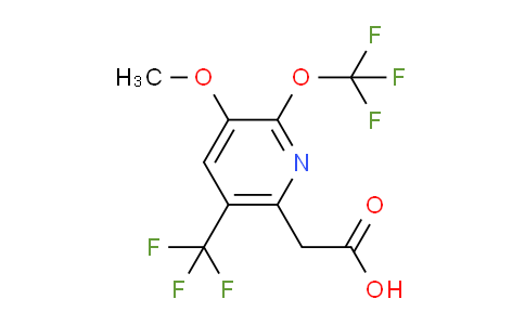 AM147419 | 1806173-86-3 | 3-Methoxy-2-(trifluoromethoxy)-5-(trifluoromethyl)pyridine-6-acetic acid