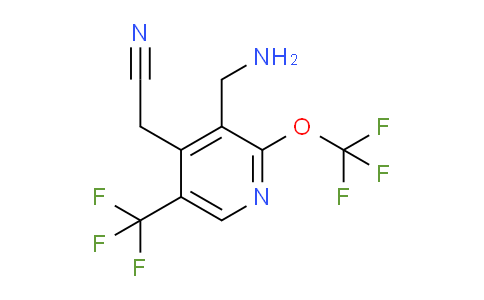 AM147420 | 1804850-87-0 | 3-(Aminomethyl)-2-(trifluoromethoxy)-5-(trifluoromethyl)pyridine-4-acetonitrile