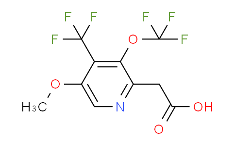 AM147426 | 1806747-67-0 | 5-Methoxy-3-(trifluoromethoxy)-4-(trifluoromethyl)pyridine-2-acetic acid