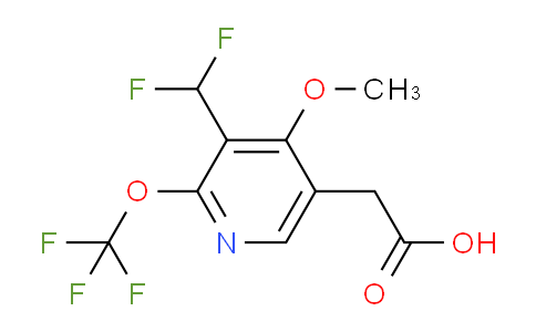 AM147427 | 1806776-67-9 | 3-(Difluoromethyl)-4-methoxy-2-(trifluoromethoxy)pyridine-5-acetic acid