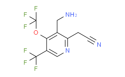 AM147429 | 1804850-95-0 | 3-(Aminomethyl)-4-(trifluoromethoxy)-5-(trifluoromethyl)pyridine-2-acetonitrile