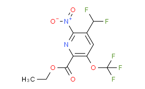 AM147439 | 1805202-93-0 | Ethyl 3-(difluoromethyl)-2-nitro-5-(trifluoromethoxy)pyridine-6-carboxylate