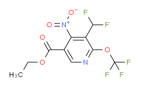AM147443 | 1805293-68-8 | Ethyl 3-(difluoromethyl)-4-nitro-2-(trifluoromethoxy)pyridine-5-carboxylate
