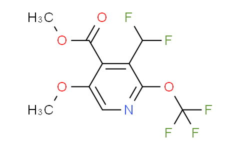 AM147445 | 1804953-00-1 | Methyl 3-(difluoromethyl)-5-methoxy-2-(trifluoromethoxy)pyridine-4-carboxylate