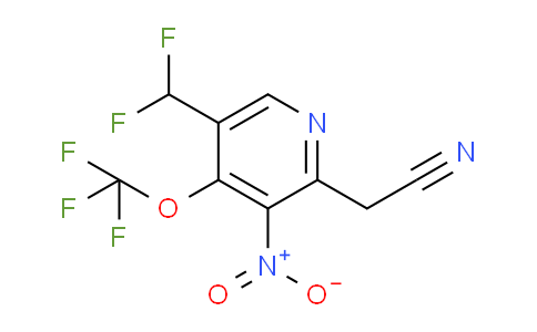 AM147447 | 1806779-47-4 | 5-(Difluoromethyl)-3-nitro-4-(trifluoromethoxy)pyridine-2-acetonitrile