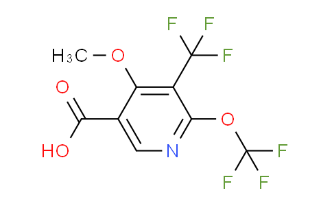 AM147448 | 1806261-17-5 | 4-Methoxy-2-(trifluoromethoxy)-3-(trifluoromethyl)pyridine-5-carboxylic acid