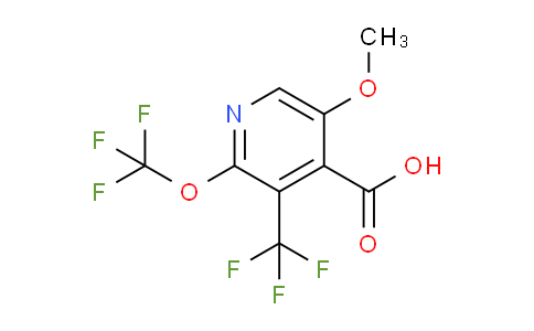 AM147454 | 1805072-42-7 | 5-Methoxy-2-(trifluoromethoxy)-3-(trifluoromethyl)pyridine-4-carboxylic acid
