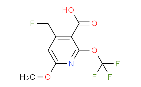 AM147457 | 1806750-35-5 | 4-(Fluoromethyl)-6-methoxy-2-(trifluoromethoxy)pyridine-3-carboxylic acid