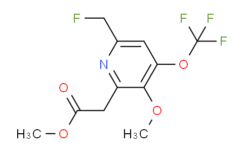 AM147462 | 1806766-50-6 | Methyl 6-(fluoromethyl)-3-methoxy-4-(trifluoromethoxy)pyridine-2-acetate