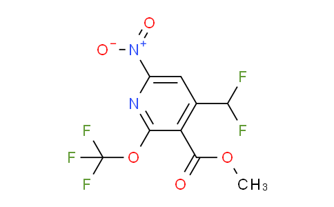 AM147463 | 1805293-40-6 | Methyl 4-(difluoromethyl)-6-nitro-2-(trifluoromethoxy)pyridine-3-carboxylate