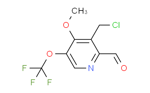 AM147466 | 1806761-18-1 | 3-(Chloromethyl)-4-methoxy-5-(trifluoromethoxy)pyridine-2-carboxaldehyde