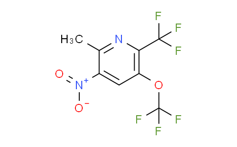 AM147472 | 1806026-10-7 | 2-Methyl-3-nitro-5-(trifluoromethoxy)-6-(trifluoromethyl)pyridine