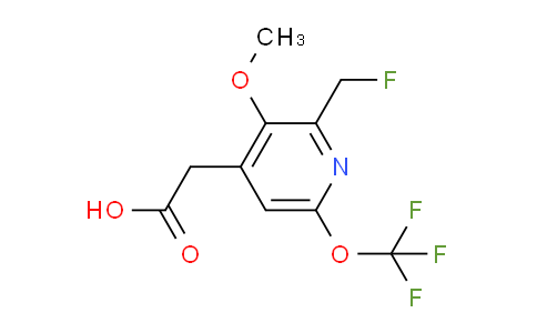 AM147478 | 1804929-37-0 | 2-(Fluoromethyl)-3-methoxy-6-(trifluoromethoxy)pyridine-4-acetic acid