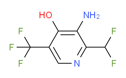 AM14748 | 1804512-54-6 | 3-Amino-2-(difluoromethyl)-4-hydroxy-5-(trifluoromethyl)pyridine