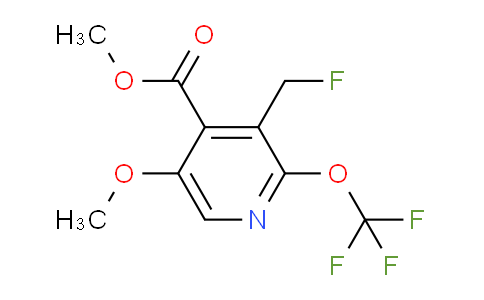 Methyl 3-(fluoromethyl)-5-methoxy-2-(trifluoromethoxy)pyridine-4-carboxylate