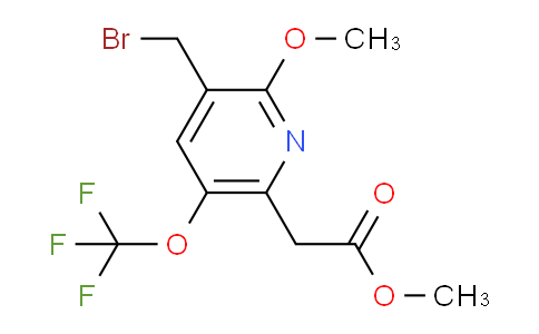 AM147495 | 1806763-83-6 | Methyl 3-(bromomethyl)-2-methoxy-5-(trifluoromethoxy)pyridine-6-acetate