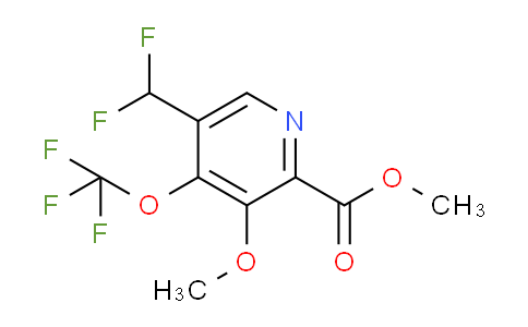 AM147507 | 1806019-80-6 | Methyl 5-(difluoromethyl)-3-methoxy-4-(trifluoromethoxy)pyridine-2-carboxylate