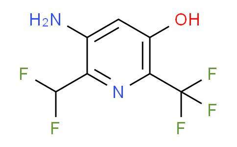 AM14751 | 1805216-03-8 | 3-Amino-2-(difluoromethyl)-5-hydroxy-6-(trifluoromethyl)pyridine