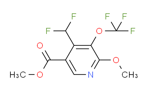 AM147511 | 1804953-17-0 | Methyl 4-(difluoromethyl)-2-methoxy-3-(trifluoromethoxy)pyridine-5-carboxylate