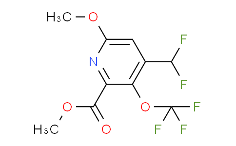 AM147512 | 1806019-86-2 | Methyl 4-(difluoromethyl)-6-methoxy-3-(trifluoromethoxy)pyridine-2-carboxylate