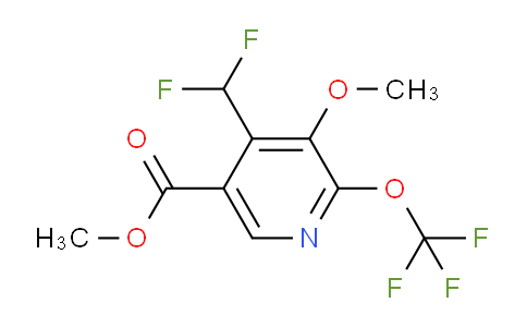 AM147515 | 1805066-29-8 | Methyl 4-(difluoromethyl)-3-methoxy-2-(trifluoromethoxy)pyridine-5-carboxylate