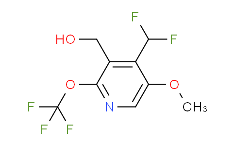 4-(Difluoromethyl)-5-methoxy-2-(trifluoromethoxy)pyridine-3-methanol