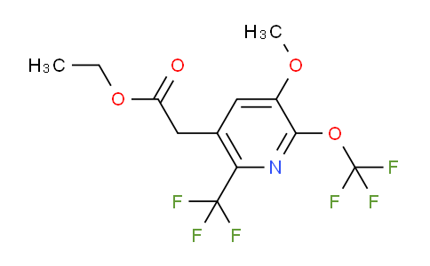 AM147527 | 1806762-02-6 | Ethyl 3-methoxy-2-(trifluoromethoxy)-6-(trifluoromethyl)pyridine-5-acetate