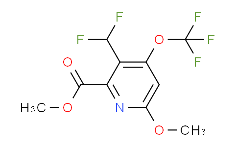 AM147528 | 1806749-86-9 | Methyl 3-(difluoromethyl)-6-methoxy-4-(trifluoromethoxy)pyridine-2-carboxylate