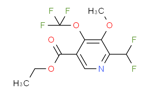 AM147530 | 1806020-27-8 | Ethyl 2-(difluoromethyl)-3-methoxy-4-(trifluoromethoxy)pyridine-5-carboxylate