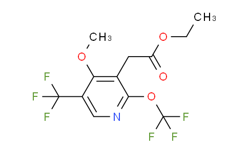 AM147535 | 1806746-29-1 | Ethyl 4-methoxy-2-(trifluoromethoxy)-5-(trifluoromethyl)pyridine-3-acetate
