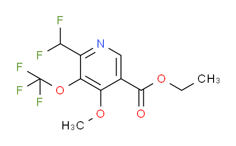 AM147536 | 1804953-47-6 | Ethyl 2-(difluoromethyl)-4-methoxy-3-(trifluoromethoxy)pyridine-5-carboxylate