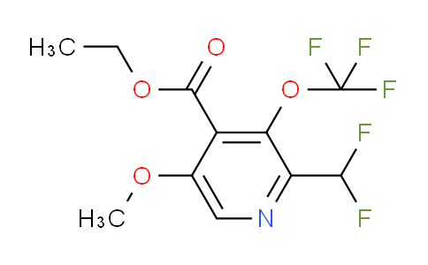 AM147541 | 1806750-05-9 | Ethyl 2-(difluoromethyl)-5-methoxy-3-(trifluoromethoxy)pyridine-4-carboxylate