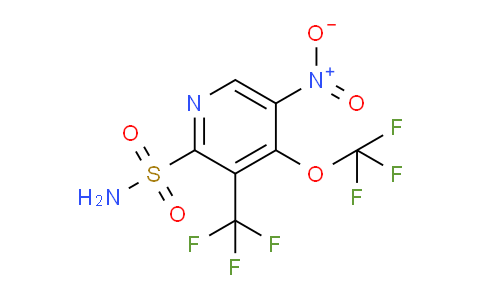 AM147542 | 1804709-78-1 | 5-Nitro-4-(trifluoromethoxy)-3-(trifluoromethyl)pyridine-2-sulfonamide