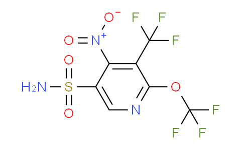 AM147551 | 1804850-53-0 | 4-Nitro-2-(trifluoromethoxy)-3-(trifluoromethyl)pyridine-5-sulfonamide