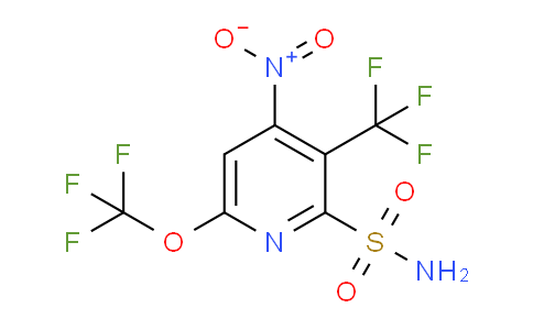 AM147553 | 1806064-31-2 | 4-Nitro-6-(trifluoromethoxy)-3-(trifluoromethyl)pyridine-2-sulfonamide