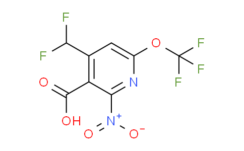 AM147566 | 1804856-25-4 | 4-(Difluoromethyl)-2-nitro-6-(trifluoromethoxy)pyridine-3-carboxylic acid