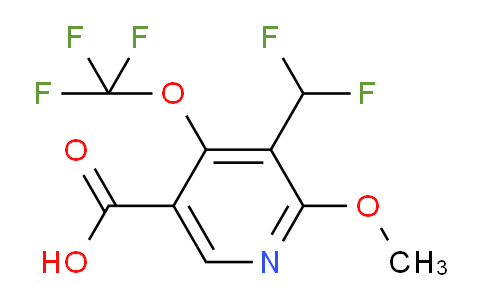 AM147579 | 1806747-82-9 | 3-(Difluoromethyl)-2-methoxy-4-(trifluoromethoxy)pyridine-5-carboxylic acid
