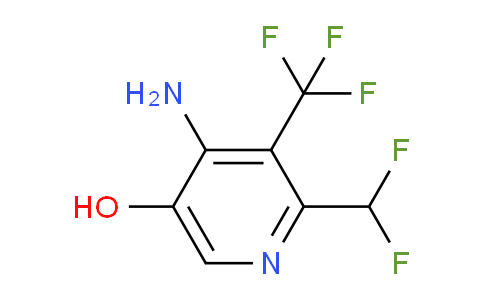 AM14758 | 1803697-67-7 | 4-Amino-2-(difluoromethyl)-5-hydroxy-3-(trifluoromethyl)pyridine