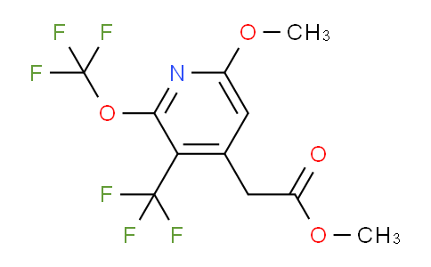 AM147584 | 1804937-84-5 | Methyl 6-methoxy-2-(trifluoromethoxy)-3-(trifluoromethyl)pyridine-4-acetate