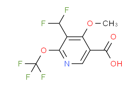 AM147585 | 1804683-86-0 | 3-(Difluoromethyl)-4-methoxy-2-(trifluoromethoxy)pyridine-5-carboxylic acid