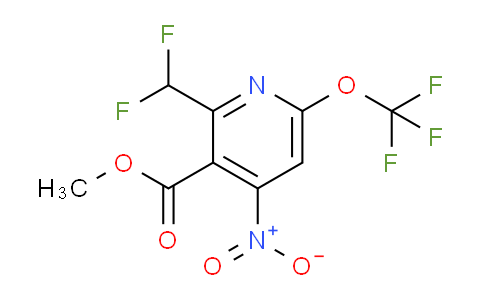 AM147586 | 1805202-85-0 | Methyl 2-(difluoromethyl)-4-nitro-6-(trifluoromethoxy)pyridine-3-carboxylate