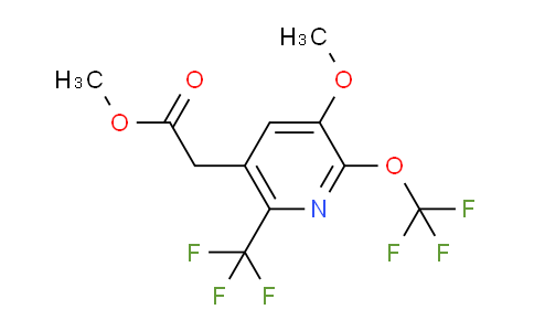 AM147589 | 1806017-17-3 | Methyl 3-methoxy-2-(trifluoromethoxy)-6-(trifluoromethyl)pyridine-5-acetate